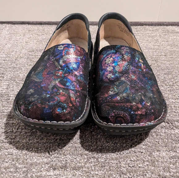 Alegria PG Lite Deb Flora Nova Leather Clogs - Picture 2 of 9